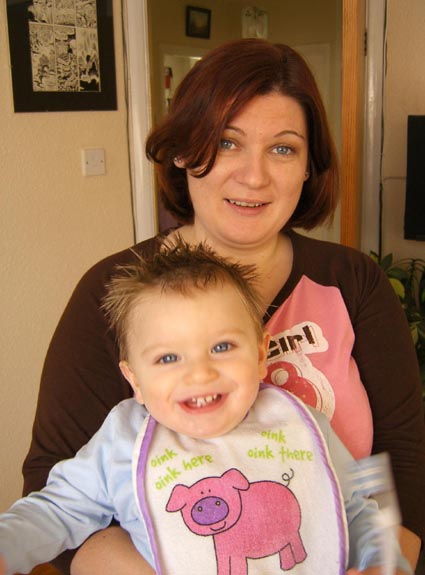 [Marnie and Tom - the boy's first birthday]